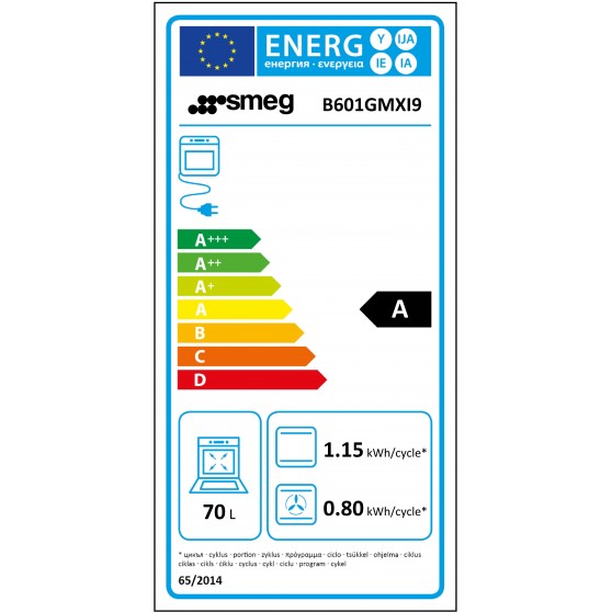 Cocina Gas - Beko FSG62000DXL, Eficiencia A, 60 cm, 4 fuegos