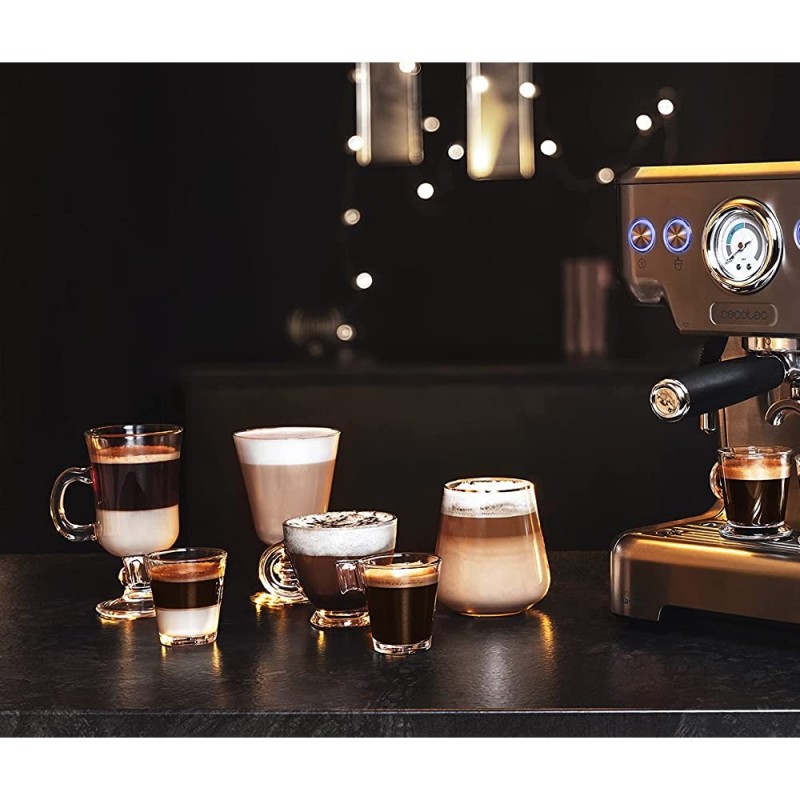 Cafetera expreso cecotec power espresso 20 barista pro/ 2900w/ 20