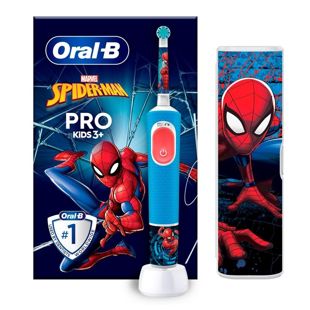 Cepillo Eléctrico Oral-B Vitality Marvel Spider-Man Recargable